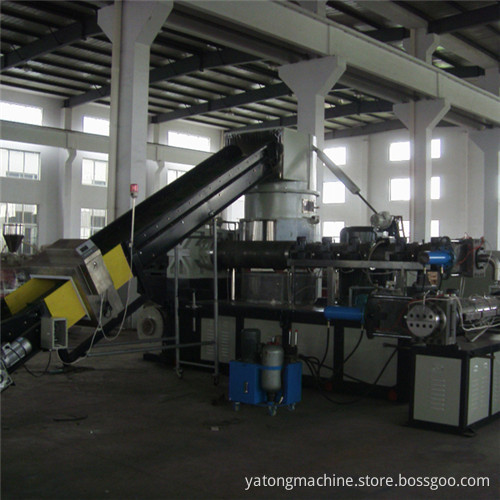 PP Double Stage Plastic Pelletizing Line